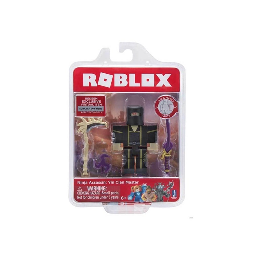 ROBLOX FIGUR PAKETI W4-10705X4 NINJA ASSASSIN YIN CLAN MASTER Toystop RBL15000 NA