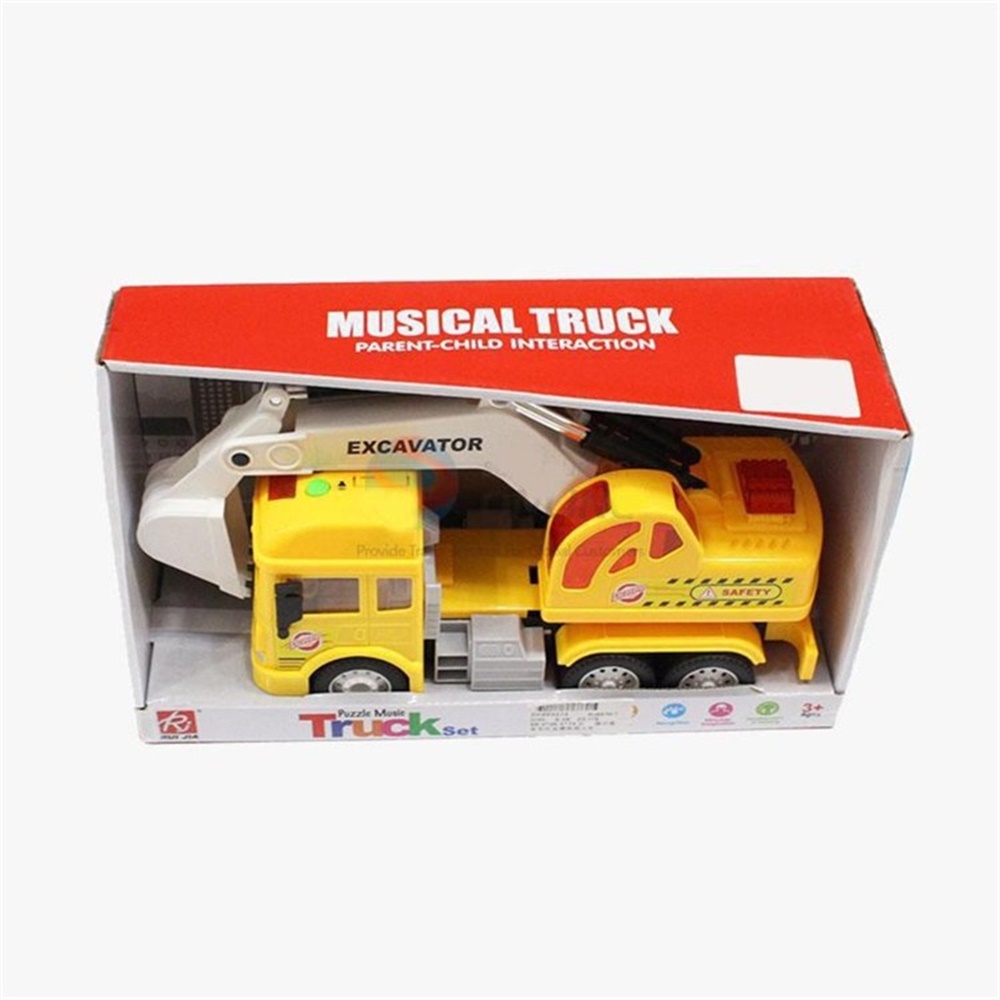 KUTULU SESLI ISIKLI EKSKAVATOR Toystop RJ6671