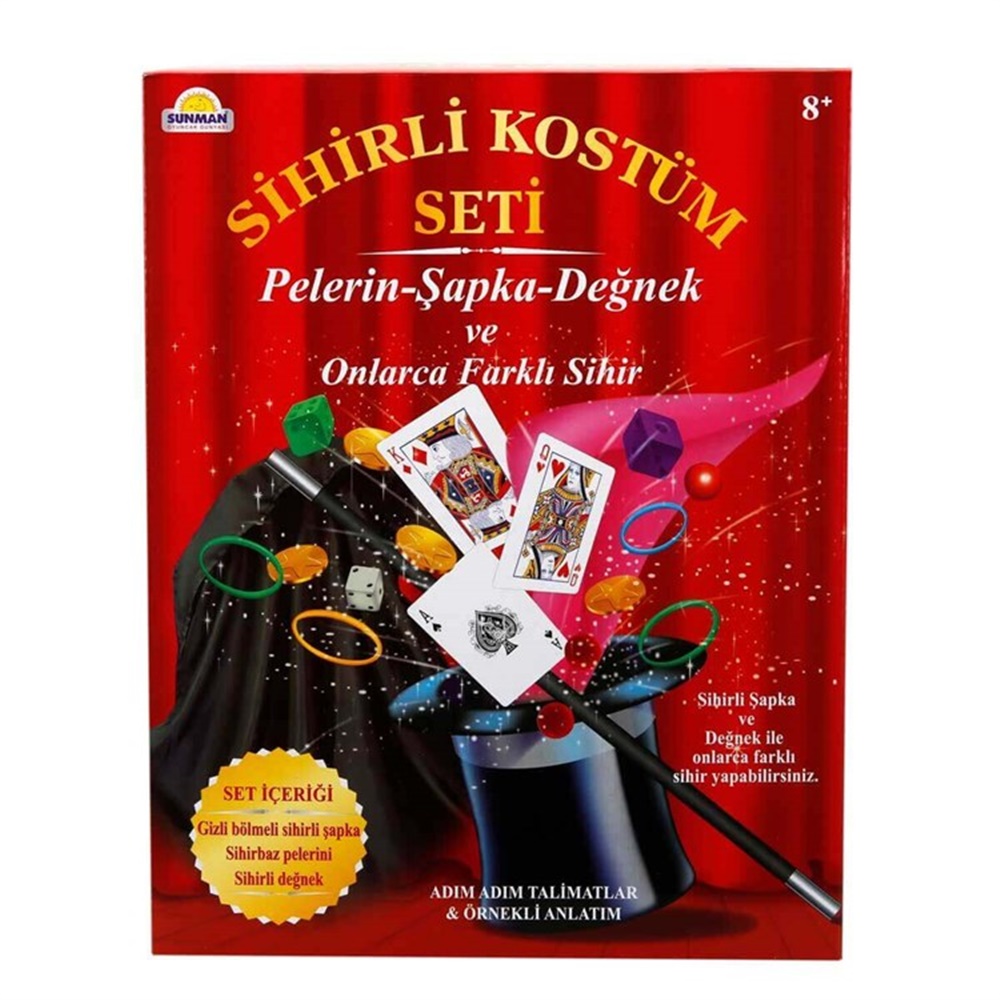 SIHIRBAZ SET KOSTUM SETI Toystop SUN 05214