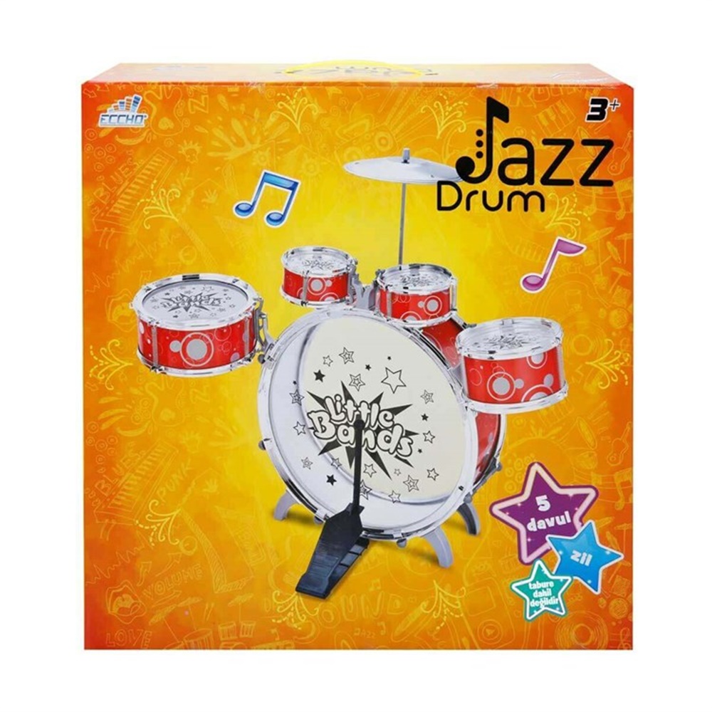 BAS PEDALLI DAVUL SETI Toystop SUN669