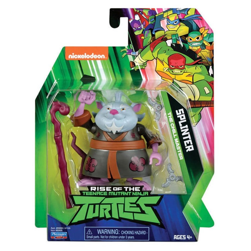 NINJA TURTLES AKSIYON FIGURLER SPLINTER 80800/80805 Toystop TUABOA11 80805