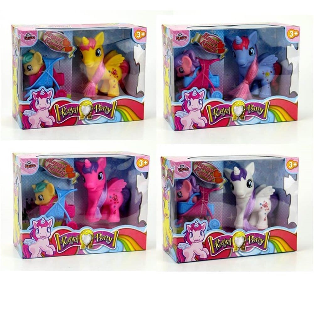5 INCH VE PUSETLI 2 INCH SEVIMLI AT AILESI Toystop WG-97161