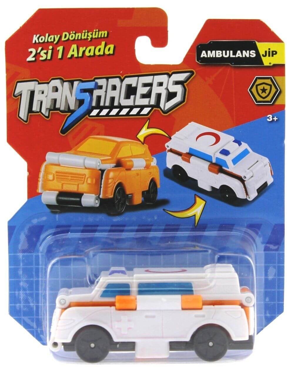 Transracers Dönüşen Araçlar Ambulans Transracers 463875-05