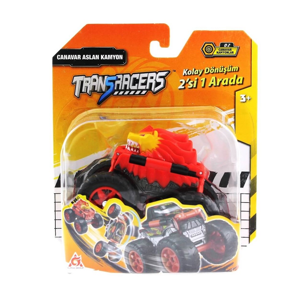 Transracers Monster Araçlar Canavar Aslan Kamyon Transracers 463875-A2