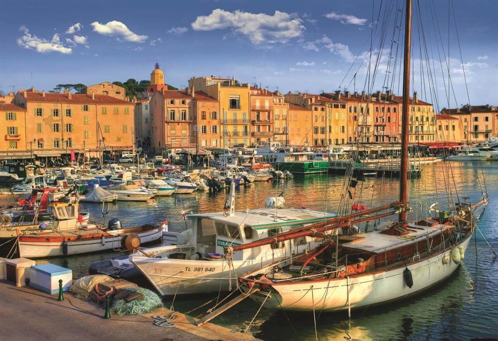 Trefl Puzzle Old Port On Saint Tropes France 1500 Parça Puzzle HD26130 Trefl HD26130