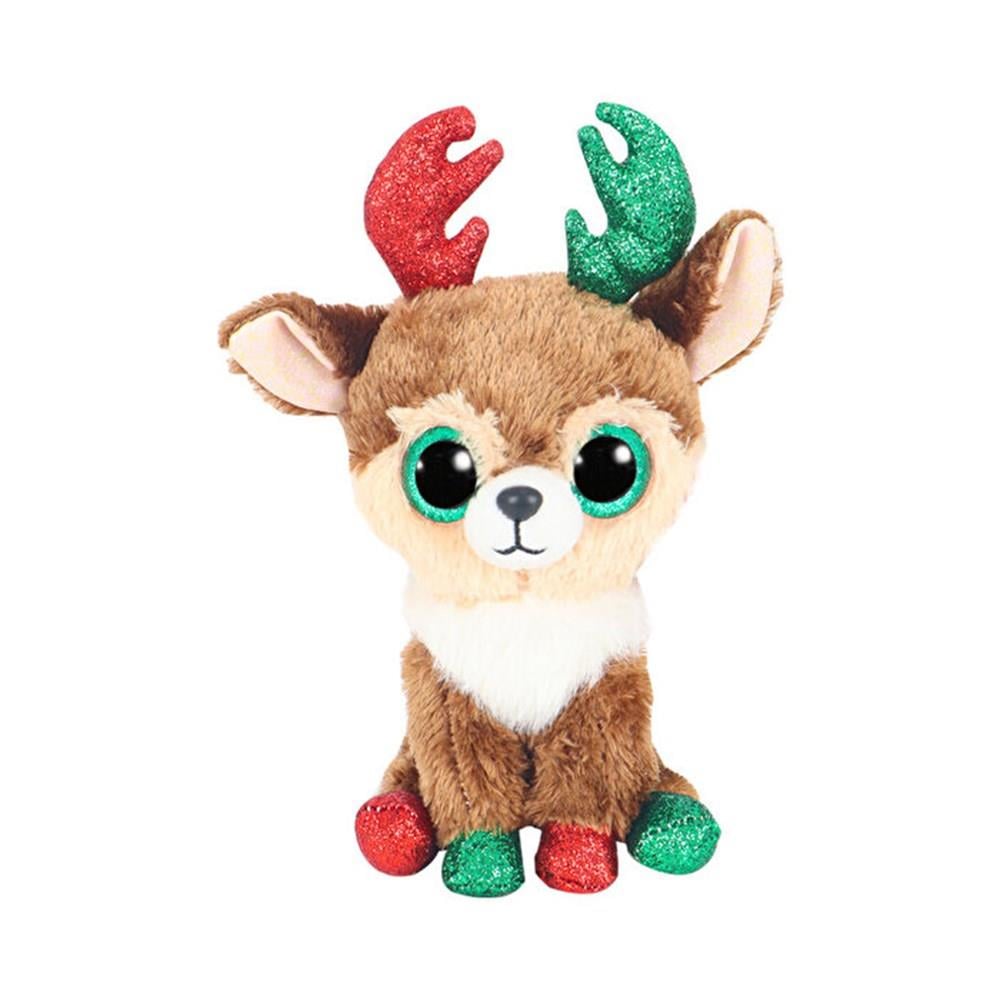 Ty Fudge Brown Reindeer 15 Cm TY TY36499