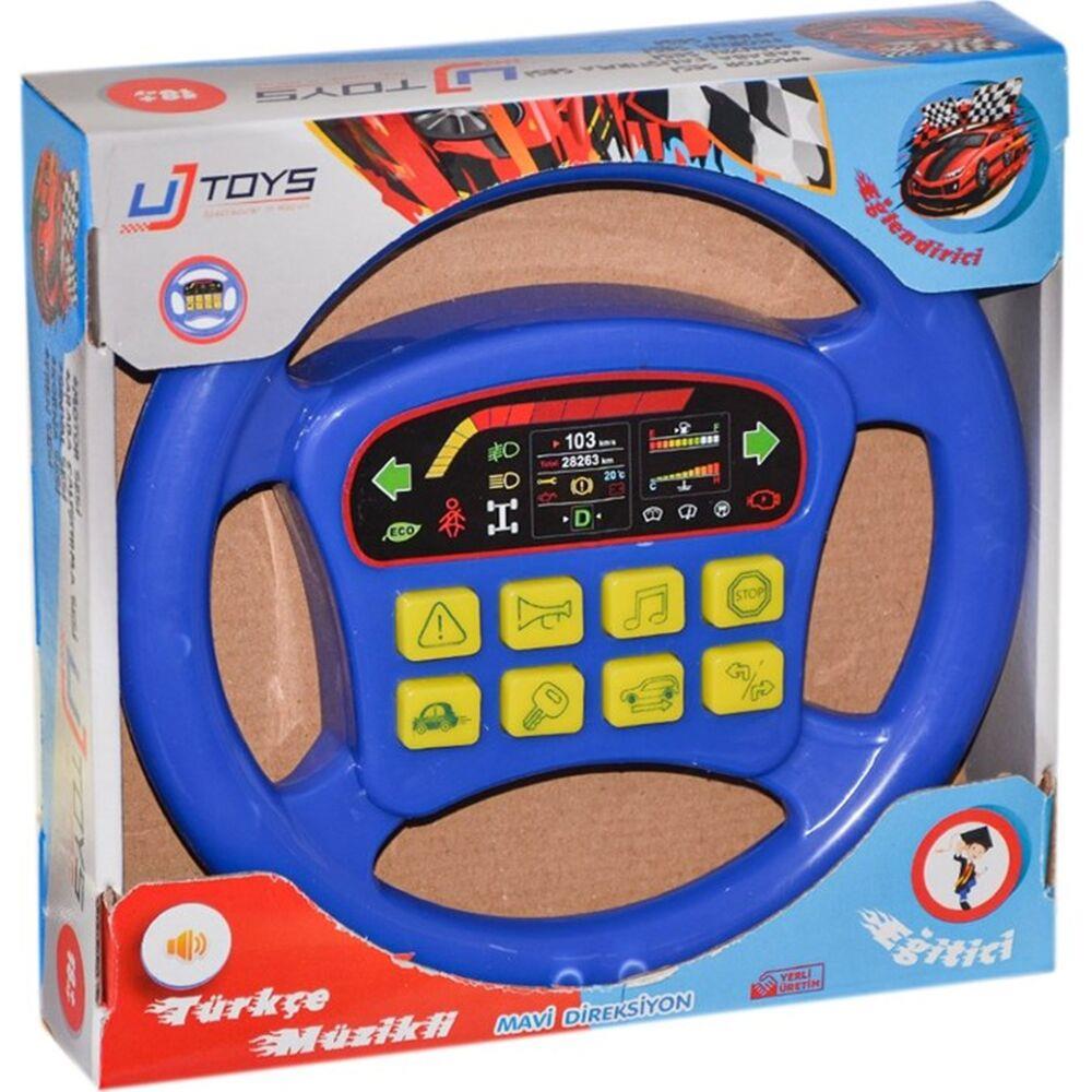 Uj Toys Türkçe Müzikli Kutulu Direksiyon UJ Toys UJ0034