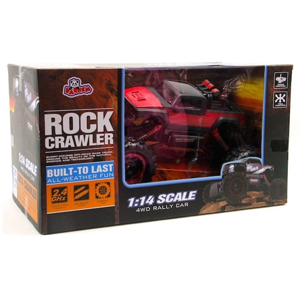 Uzaktan Kumandalı Full Fonksiyon 1:14 4Wd Şarjlı Off Road Aracı 2.4 Ghz