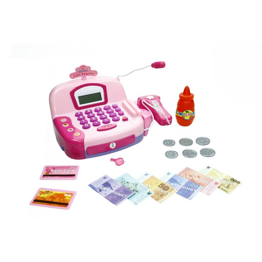 Mikrofonlu Işıklı ve Sesli Yazar Kasa HUA 66031 Vardem HUA 66031