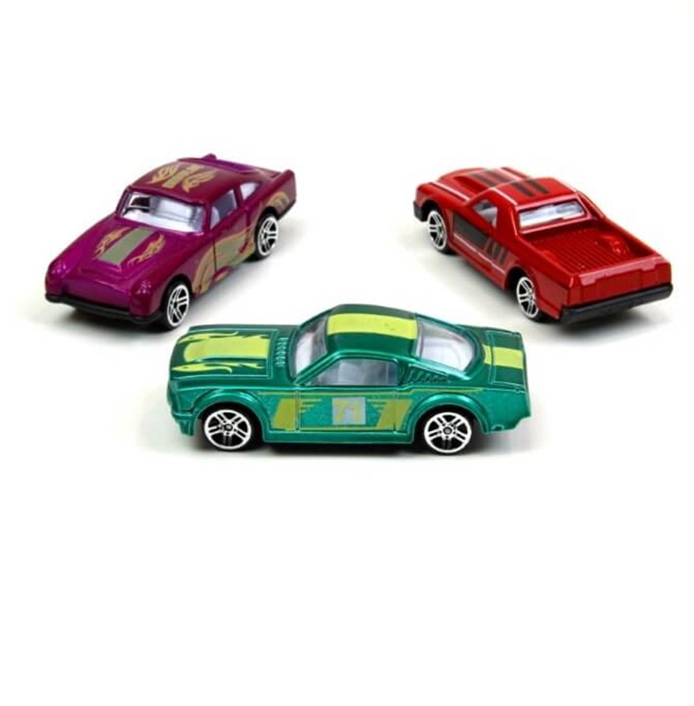 Die Cast 3 Parça Metal Araba Seti Vardem N1529G SK717
