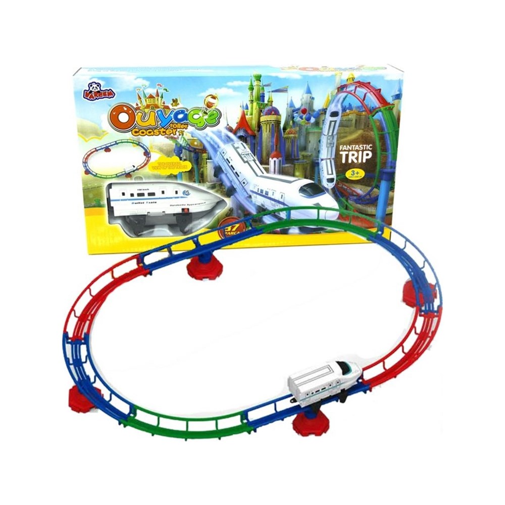 Vardem Işıklı Hızlı Tur Treni 37 Parça Vardem N964M 661H 5