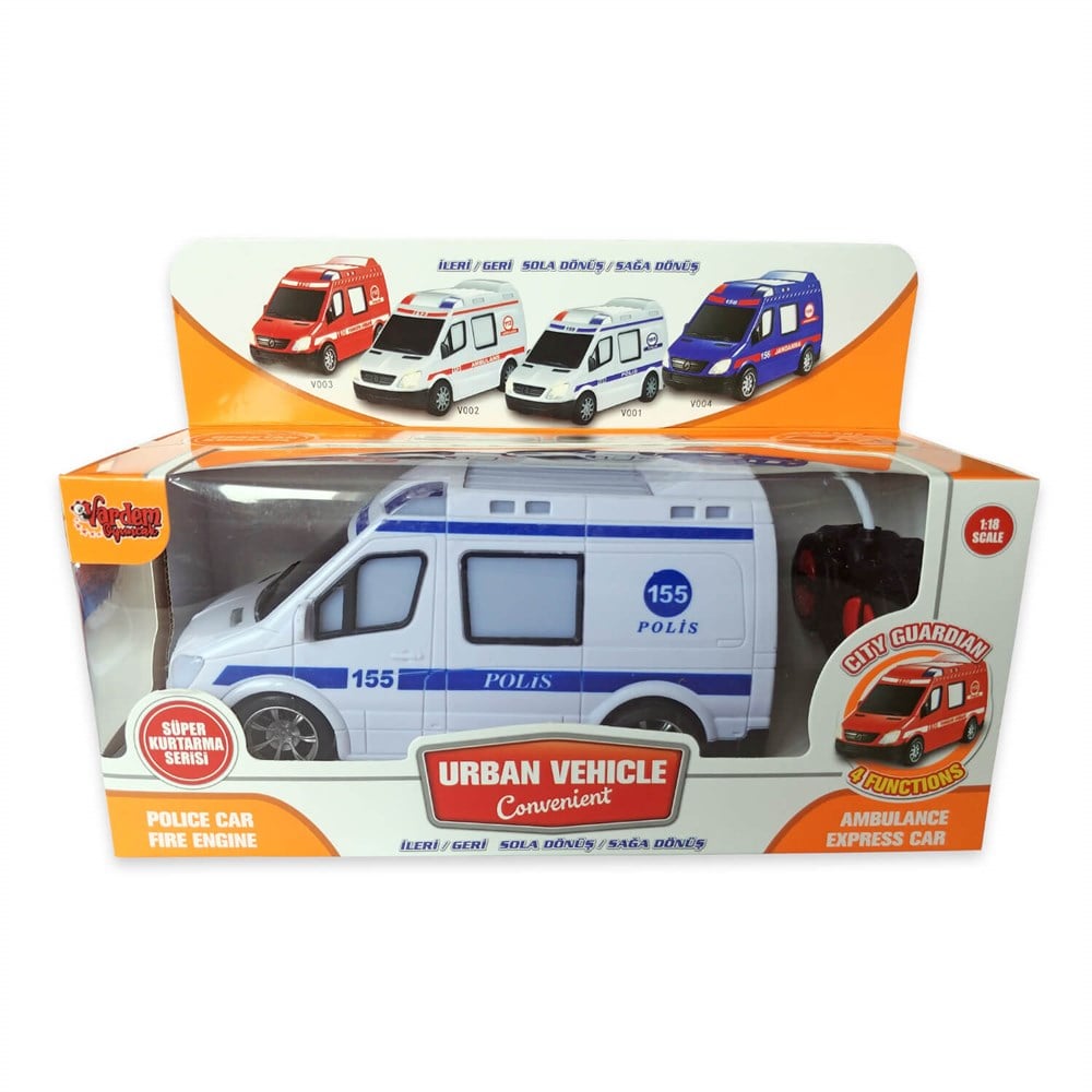 Uzaktan Kumandalı F/F Polis Vardem SMV001 P