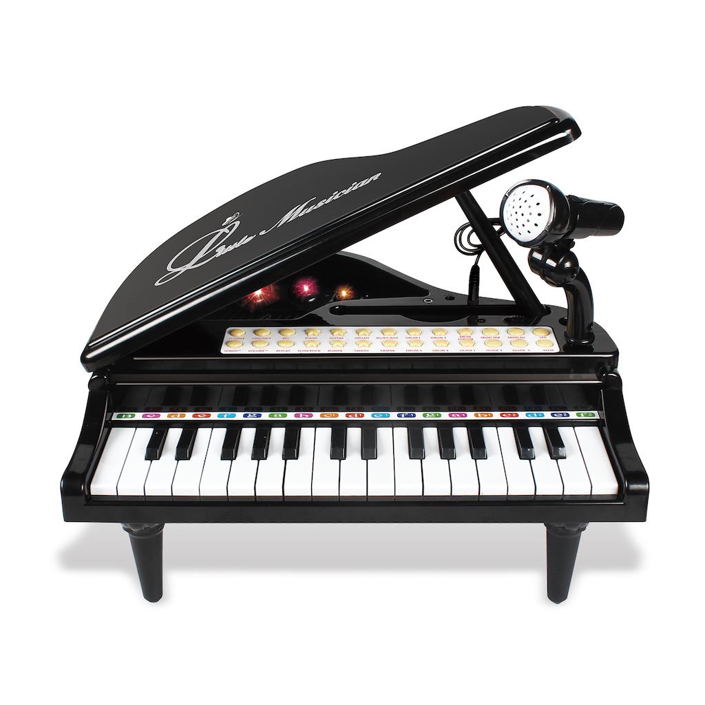 Mikrofonlu 31 Tuşlu Mp3 Çalar Piyano Siyah Vardem VAR 1505A S