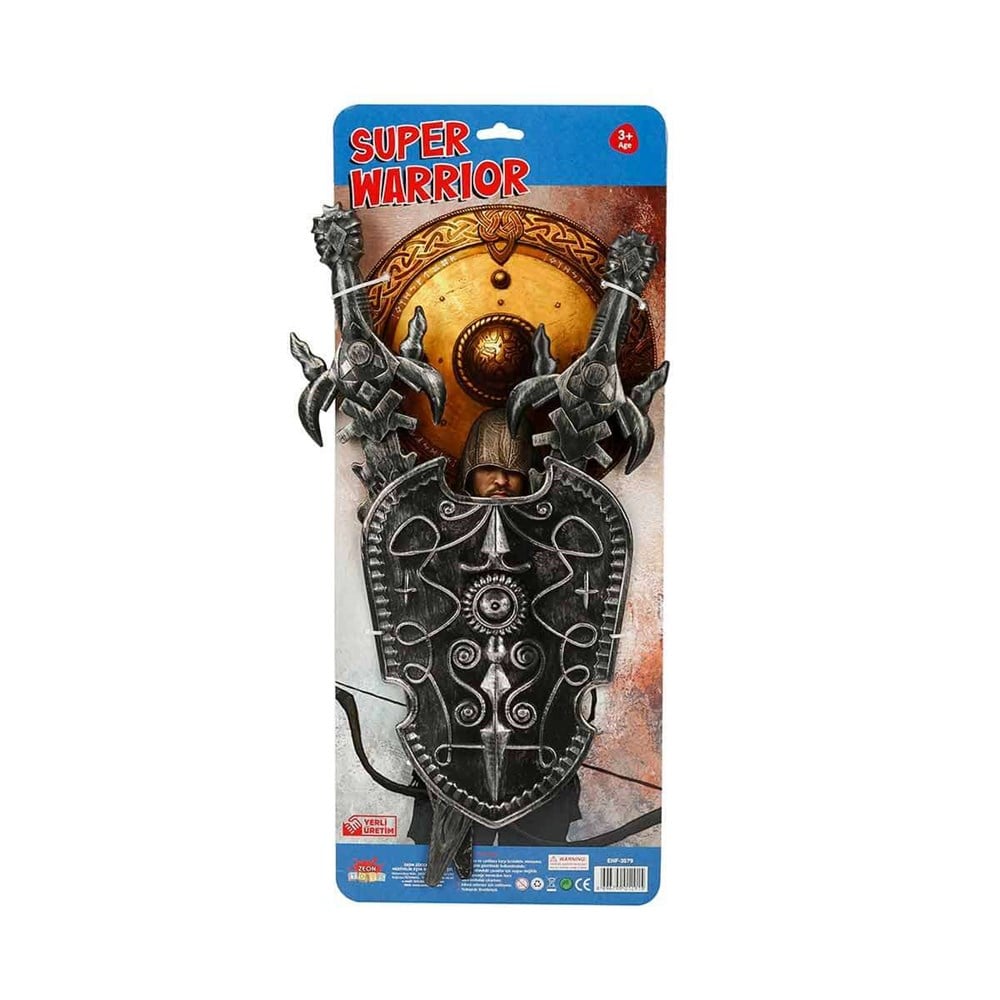 Zeon İkili Kılıç Kalkan Seti ENF-3579 Zeon Oyuncak ENF 3579