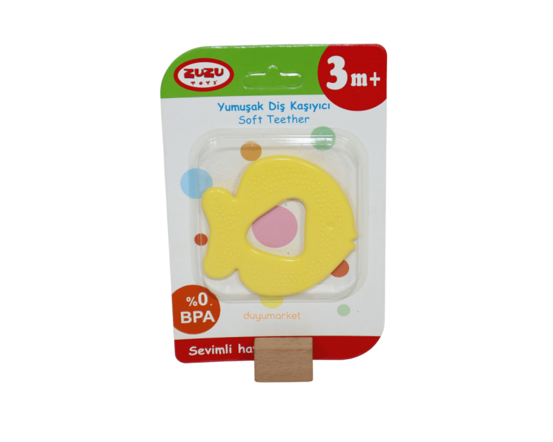 Zuzu Sevimli Hayvanlar Yumuşak Diş Kaşıyıcı 04100 Zuzu ZUZU 04100