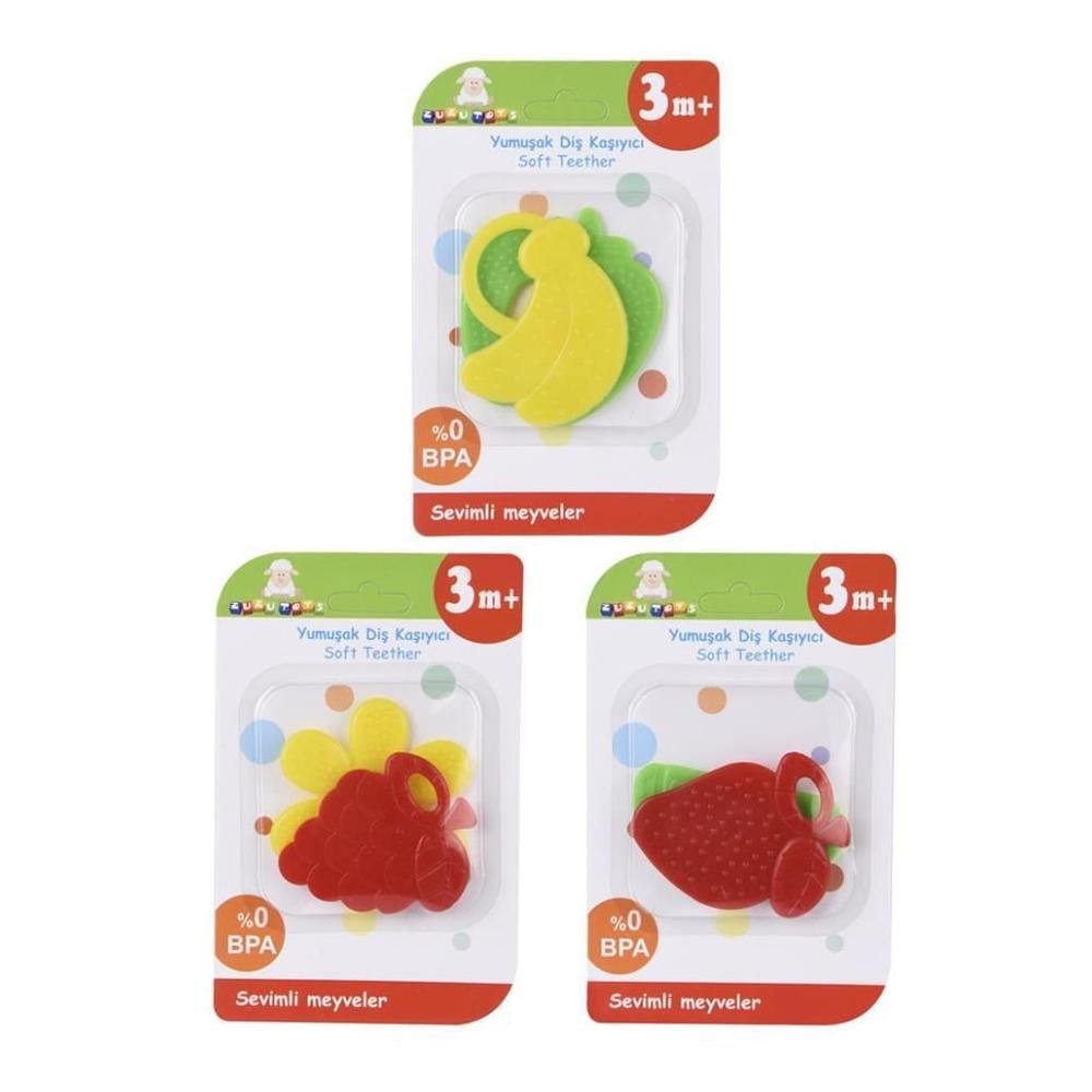 Zuzu Sevimli Meyveler Diş Kaşıyıcı Zuzu ZUZU 04101