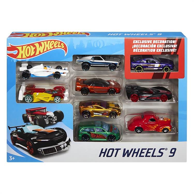 Hot Wheels 9'lu Araba Seti X6999