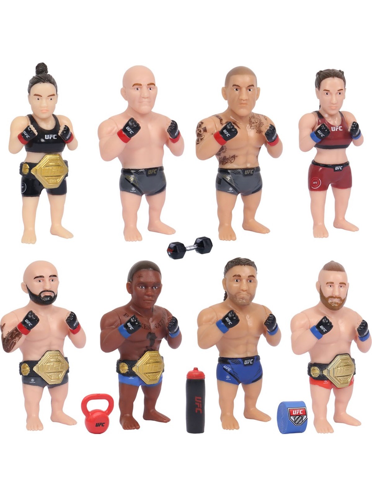 Ufc Kafes Dövüşçüleri 8'li Koleksiyon Figür Seti