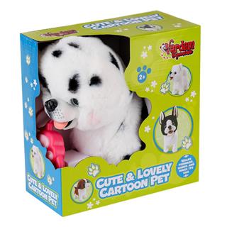 Peluş Tasmalı Yürüyen-Havlayan Benekli Köpek 66022 25