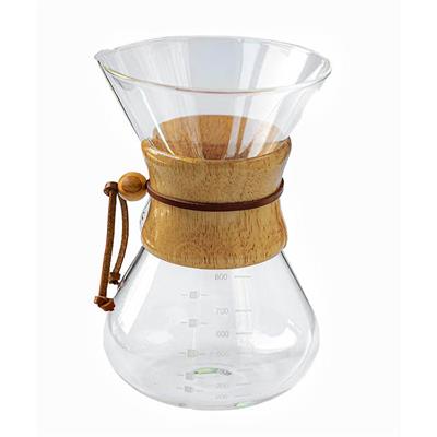 Black Goat Chemex with Wooden Collar 600 ml