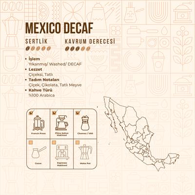 De La Pau 1 kg Mexico Decaf – Caffeine-Free Ground Single-Origin Coffee