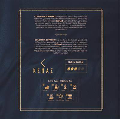 De La Pau Colombia Supremo Çekirdek Yöresel Kahve 250 gr