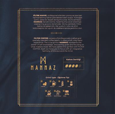 De La Pau Dark Roast Blend Filtre Kahve %80 Arabica Çekirdek 1 Kg