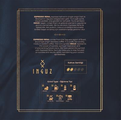 De La Pau Espresso Rena %100 Arabica Single Origin Çekirdek Kahve 250 gr