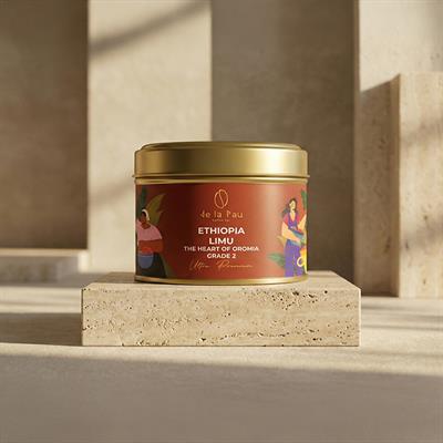 De La Pau Ethiopia Limu Grade 2 Ultra Premium Series Whole Bean Coffee 70 g