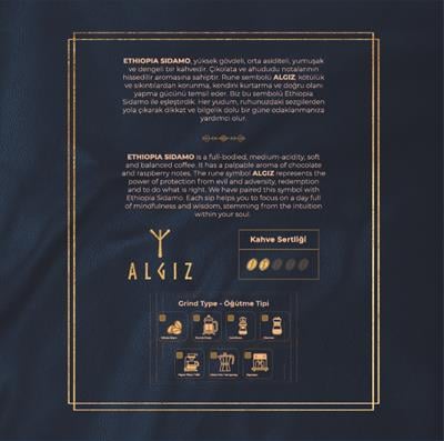 De La Pau Ethiopia Sidamo Çekirdek Yöresel Kahve 250 gr