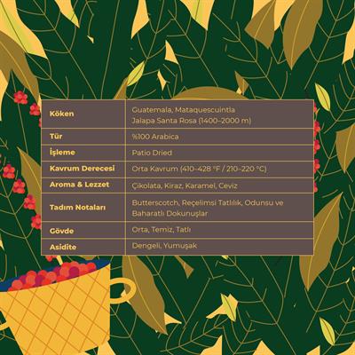 De La Pau Guatemala Finca Kalibug Natural Whole Bean Coffee 70 g