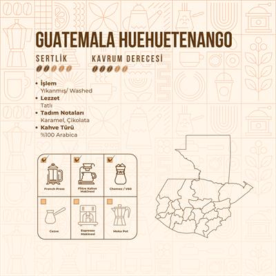 De La Pau Guatemala Huehuetenango Çekirdek Yöresel Kahve 250 Gr