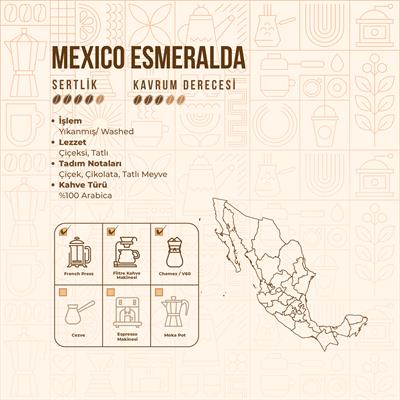 De La Pau Mexico Esmeralda Çekirdek Yöresel Kahve 250 Gr
