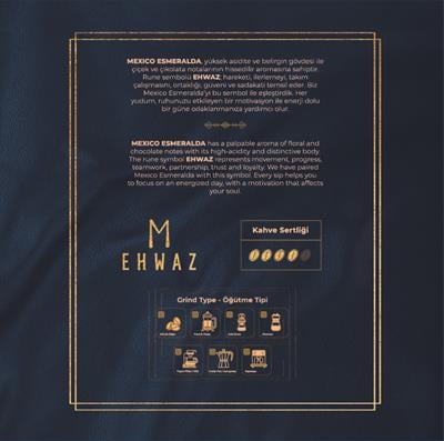 De La Pau Mexico Esmeralda Çekirdek Yöresel Kahve 250 Gr