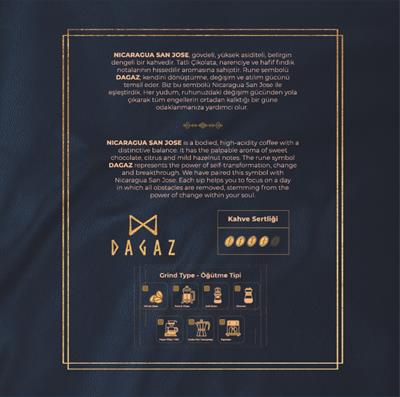 De La Pau Nicaragua San Jose Çekirdek Yöresel Kahve 250 Gr