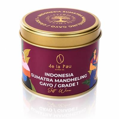 De La Pau Sumatra Mandheling Gayo Soft Wine Whole Bean Coffee 70 g