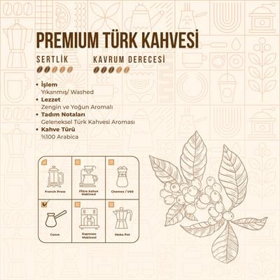 De La Pau Taze Öğütülmüş Premium Türk Kahvesi 100 Gr