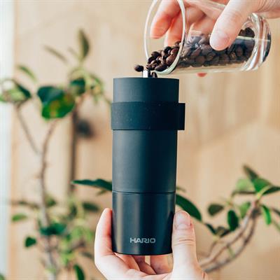 Hario Mini Black Pro Çelik Bıçaklı Kahve Değirmeni