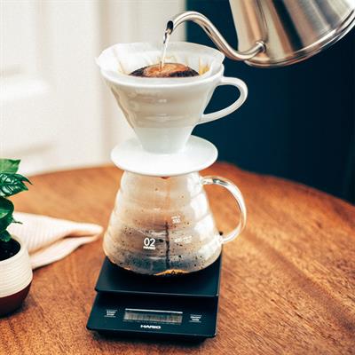 Hario V60 02 Seramik Dripper (Beyaz)