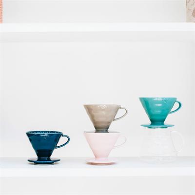 Hario V60 02 Seramik Dripper (Turkuaz)