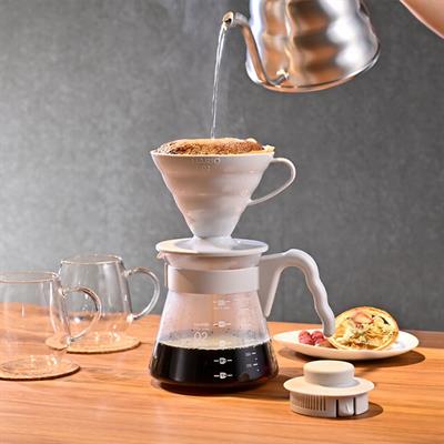 Hario V60 Kahve Demleme Seti “Açık Gri”