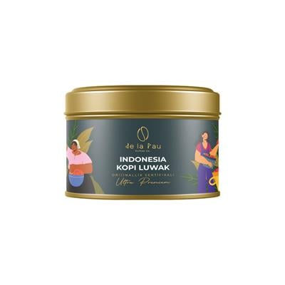 De La Pau Kopi Luwak Ultra Premium Series Whole Bean Coffee 70 g