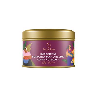 De La Pau Sumatra Mandheling Gayo Soft Wine Whole Bean Coffee 70 g