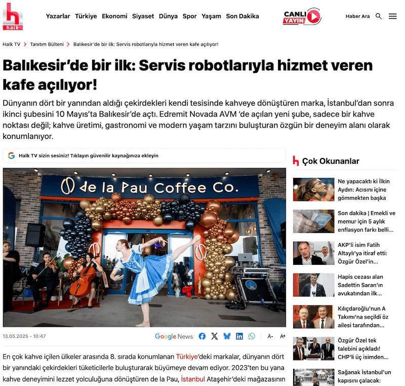 Halktv de la Pau Haberi