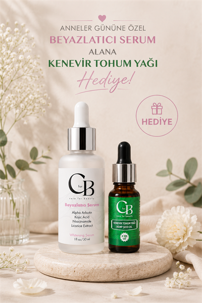 Anneler Günü'ne Özel Kenevir Tohum Yağı Hediyeli Set