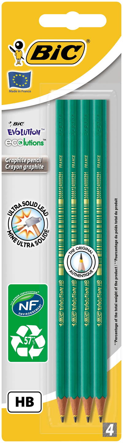 Bic-Bic Evolution 650 Hb Kurşun Kalem 4'lü
