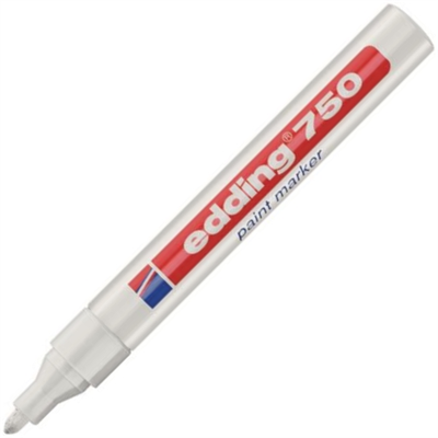 Edding-Edding Paint Marker E-750 Beyaz