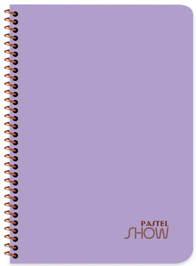 Keskin Color-Keskin Color A5 72 Yp Kareli Spiralli Defter Pastel Show