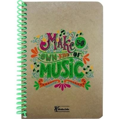 Keskin Color-Keskin Color16,5x22,5 80 Yp Doodles Çizgisiz Defter