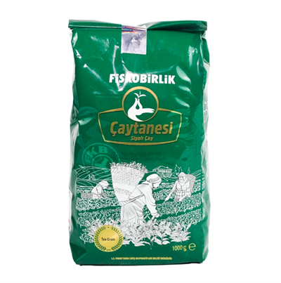 Fiskobirlik Çaytanesi Siyah Dökme Çay 1 Kg